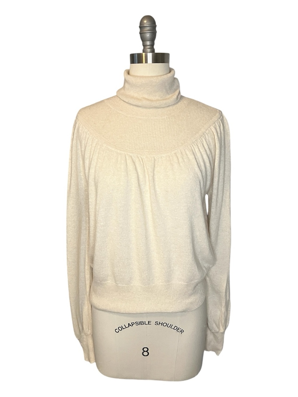 Women's Madewell Cream Turtleneck Sweater